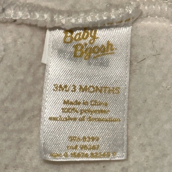 Baby B’gosh Hooded Sherpa Pram Suit Onesie 3 Months - Picture 7 of 7